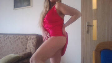 Lady in red
